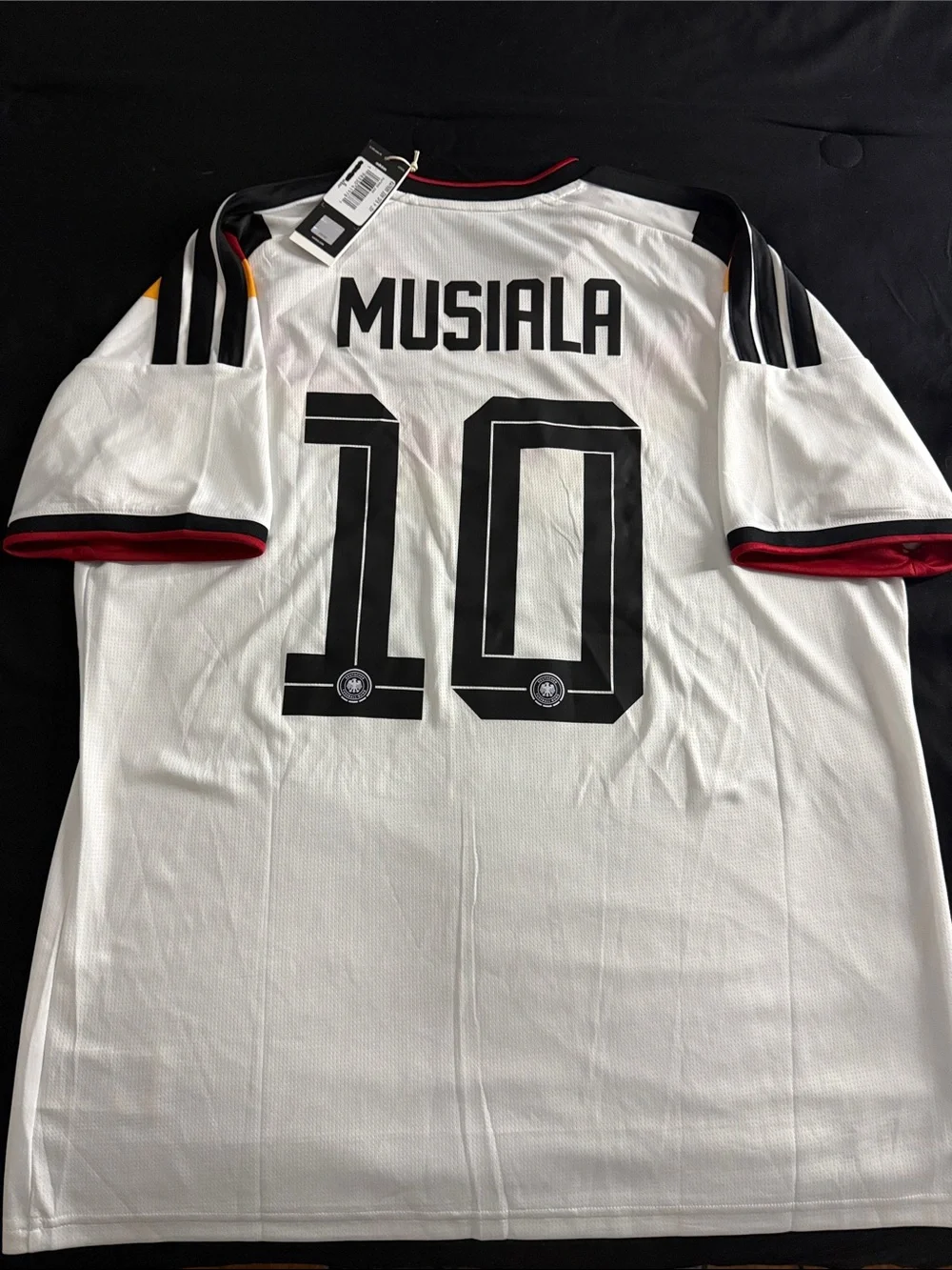Germany 🇩🇪 #10 Jamal Musiala 2026 FIFA World Cup Edition Home Adidas Jersey